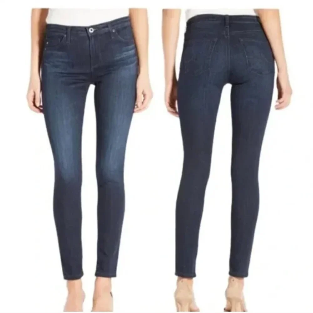 Adriano Goldschmied The Legging Ankle Jeans Dark Wash Size 29 Regular